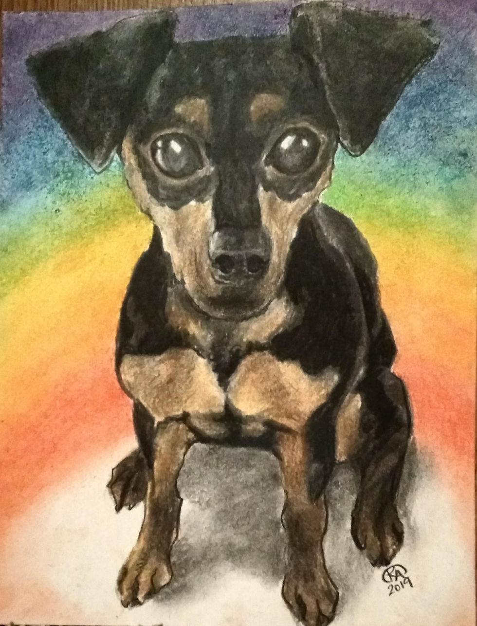 Memory Puppy Portrait