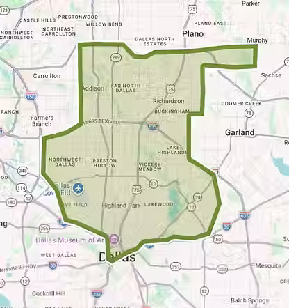 Smile Pest Control service area