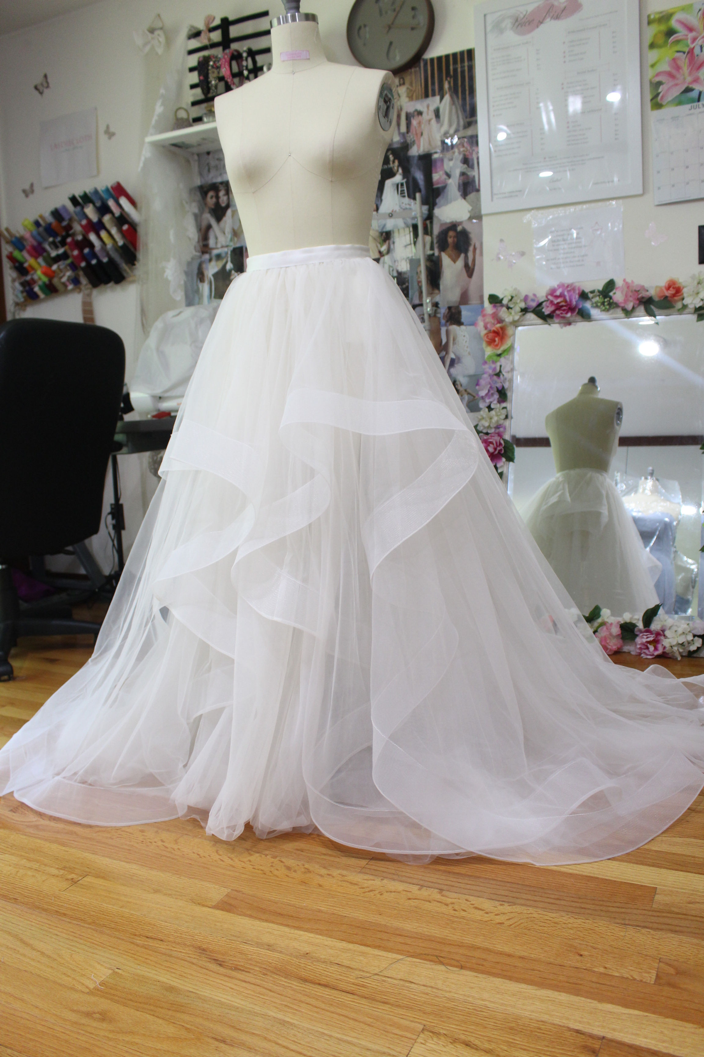 Tulle Bridal Skirt