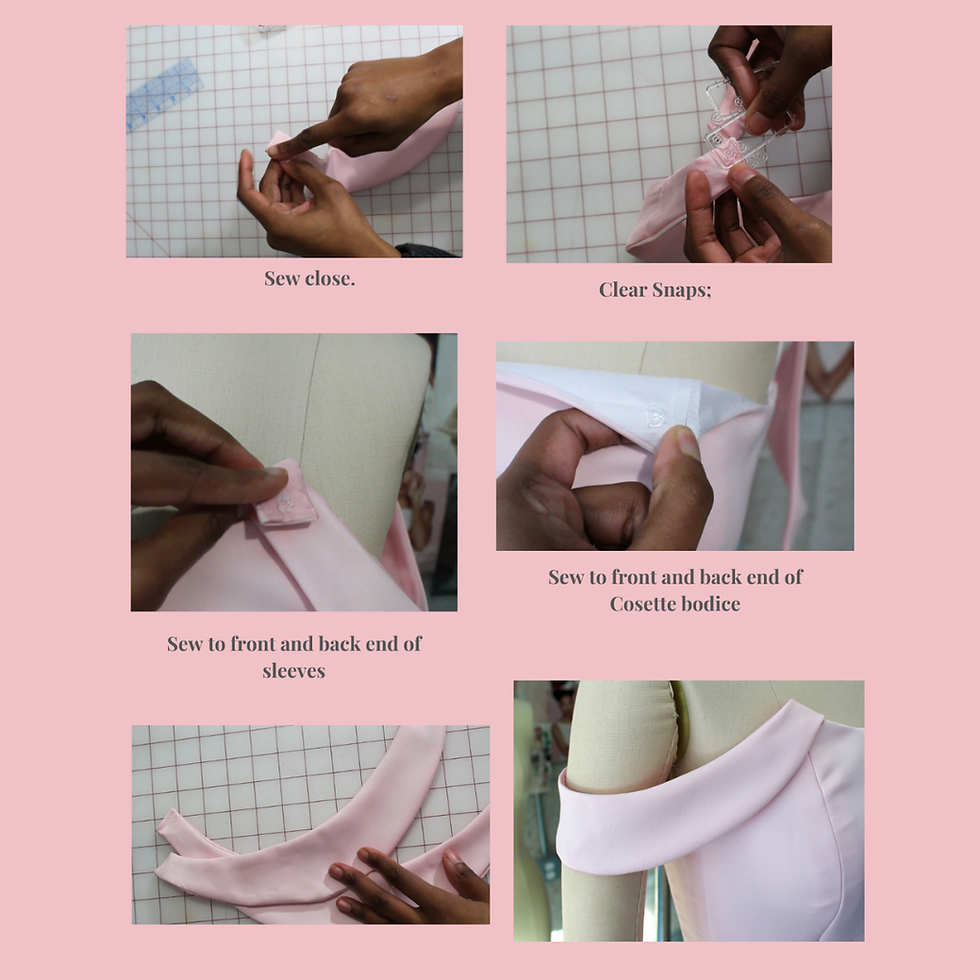 Thumbnail: The Draped Sleeves Pattern/ Bridal Sleeves/Detachable Dress Straps