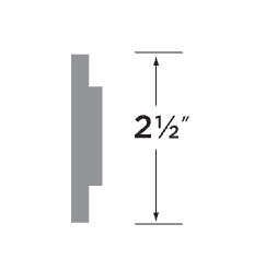 Thumbnail: SQUARE MODERN DEADBOLT