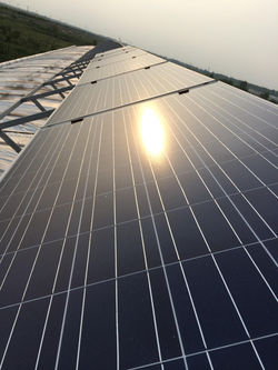 PVT on EnviroDome® greenhouse 1
