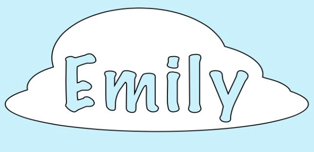 Thumbnail: Inverse Name Stickers