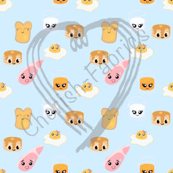 Breakfast Party Blue