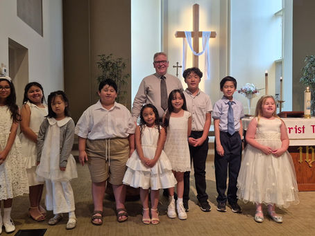 God @ Work: Baptisms at Emmaus Lutheran