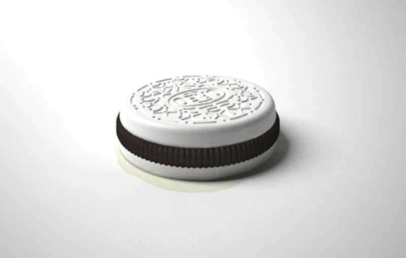 The inside-out Oreo cookie
