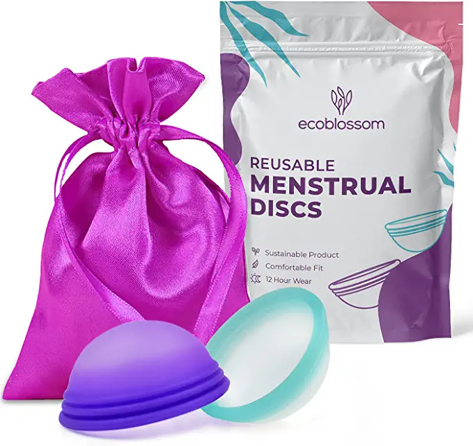 Ecoblossom Reusable Menstrual Disc - Set of 2 Menstrual Cup