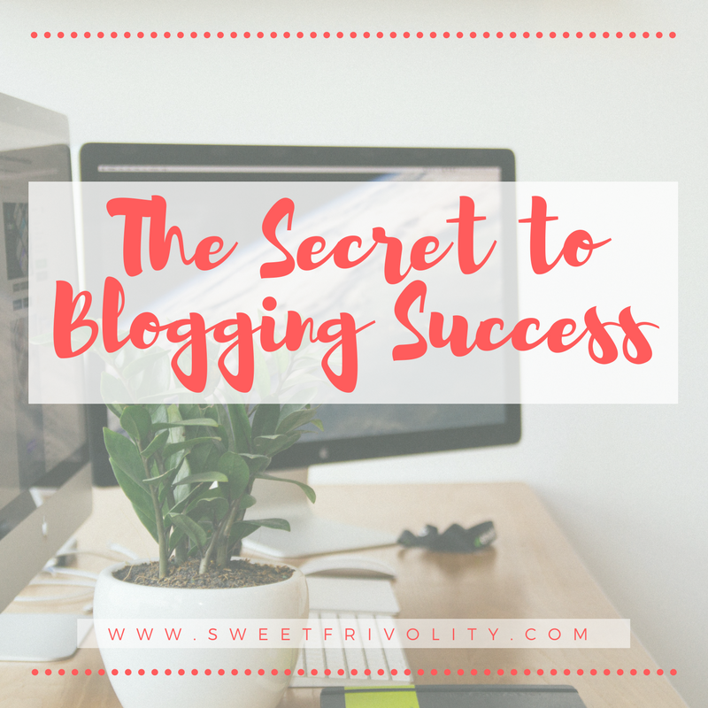 The secret to blogging success