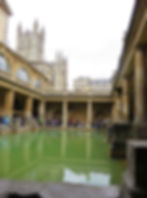 Roman baths, Bath, England