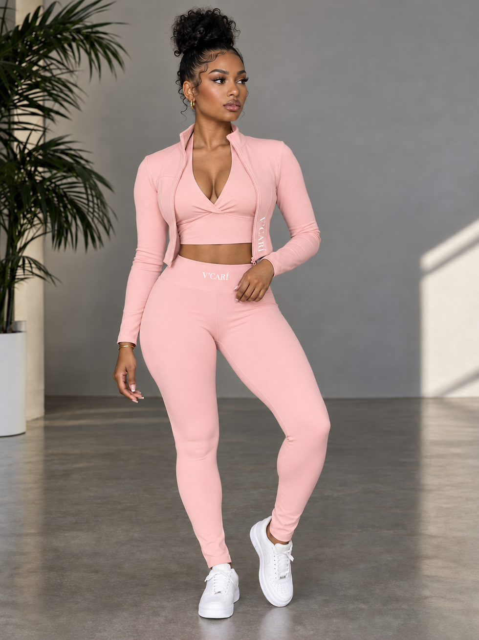 Thumbnail: Women’s Crop Yoga Sports Jacket