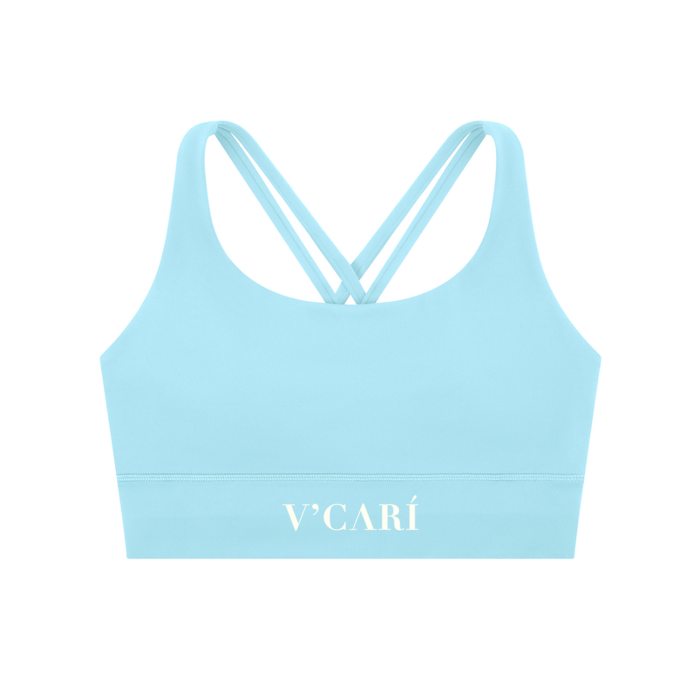 Thumbnail: Strappy Criss-Cross Sports Bra