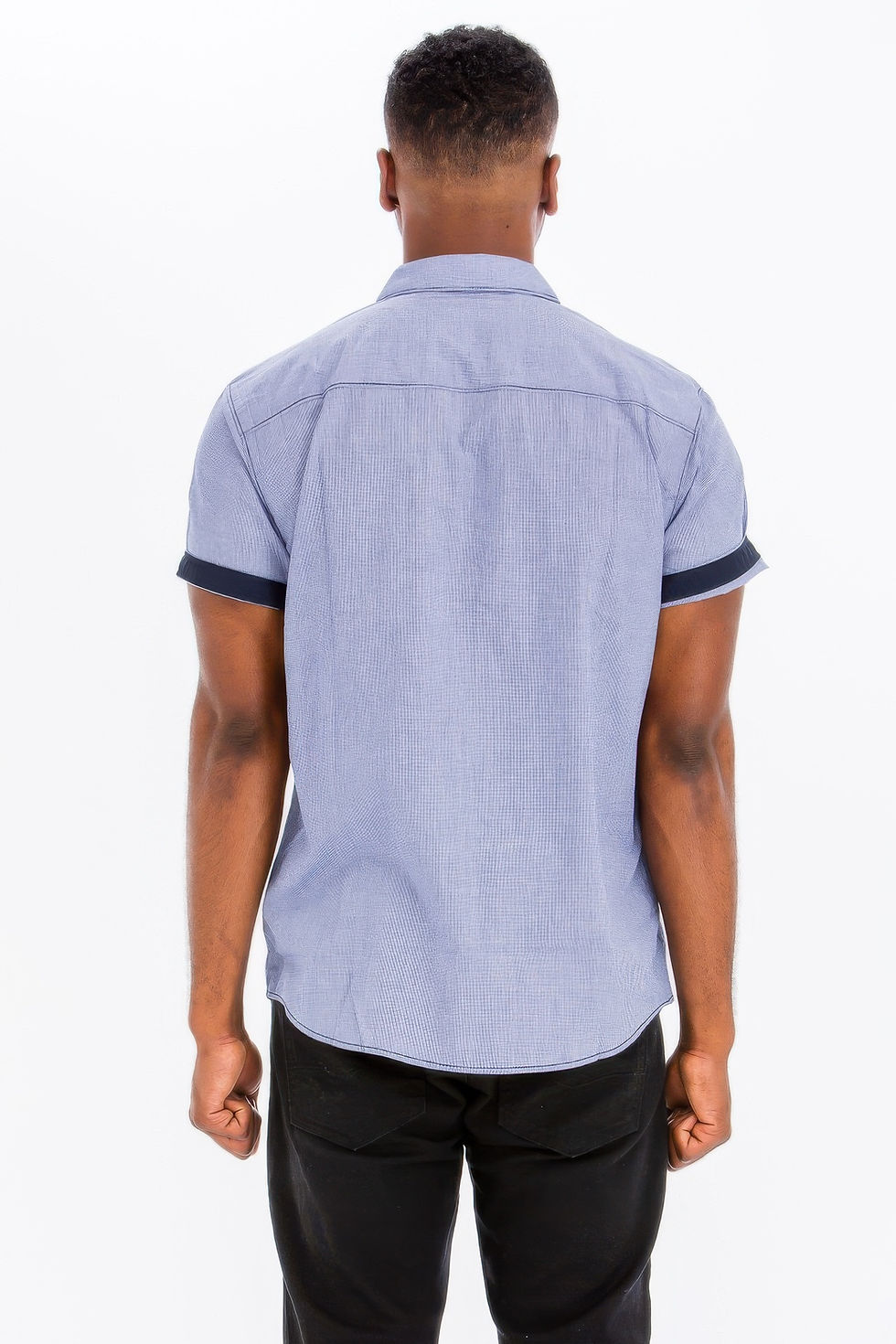Thumbnail: Men's Casual Short Sleeve Solid Shirts