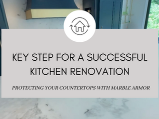 Key Step for a Successful Kitchen Renovation: Protecting Your Countertops