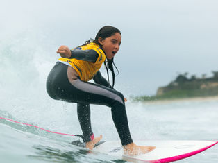 Sayen Velazquez, Baja Surf Club Local Break Surf Magazine You Might Have Seen 'Em series girl surfer La Jolla Ocean Beach