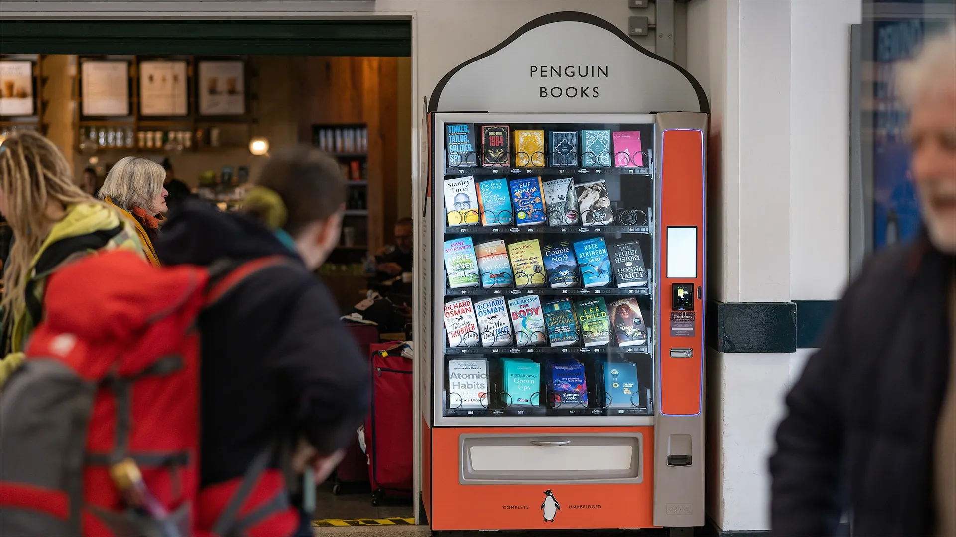 Penguin Books Vending Machine