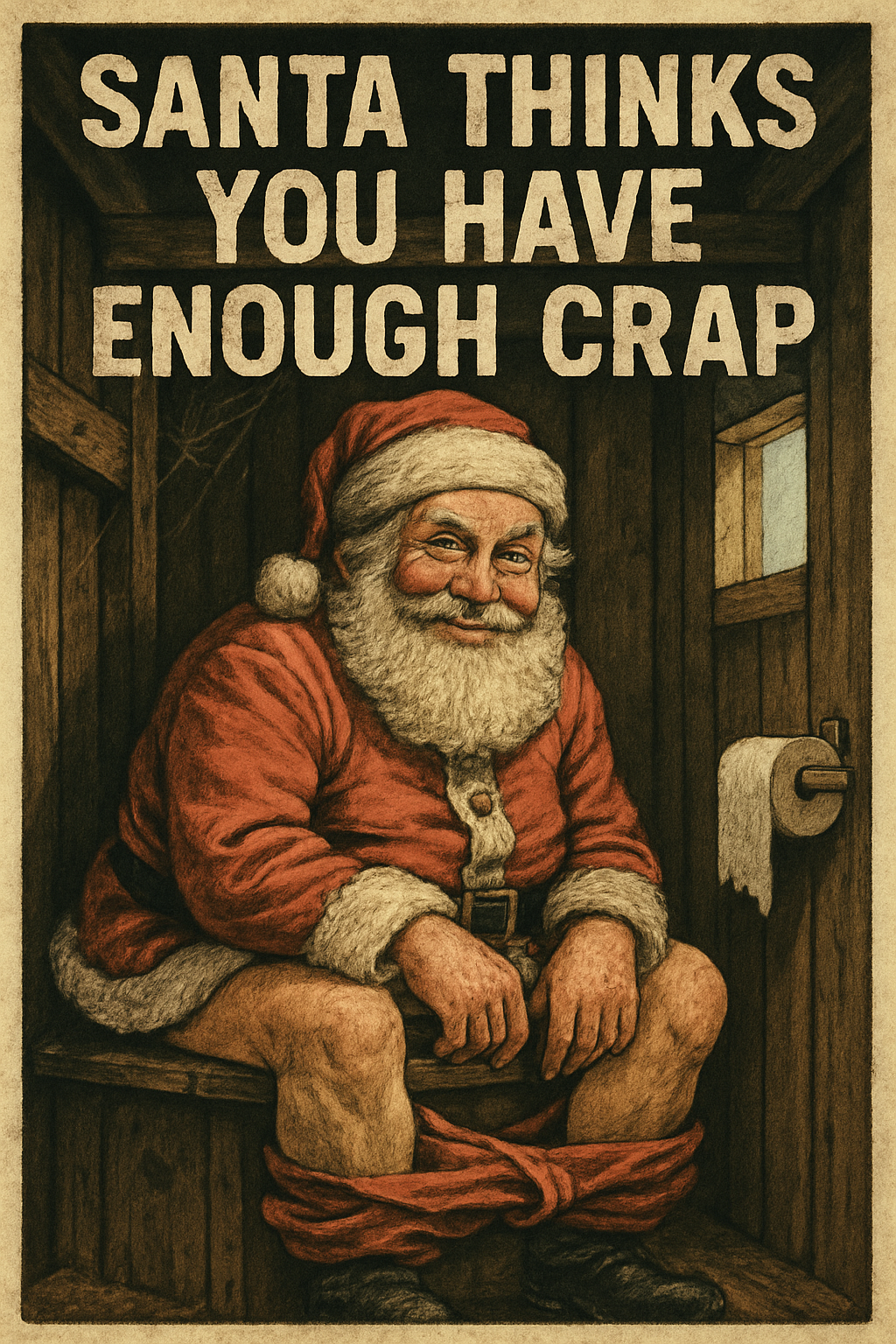 SANTA CLAUSE (TOTE BAG)