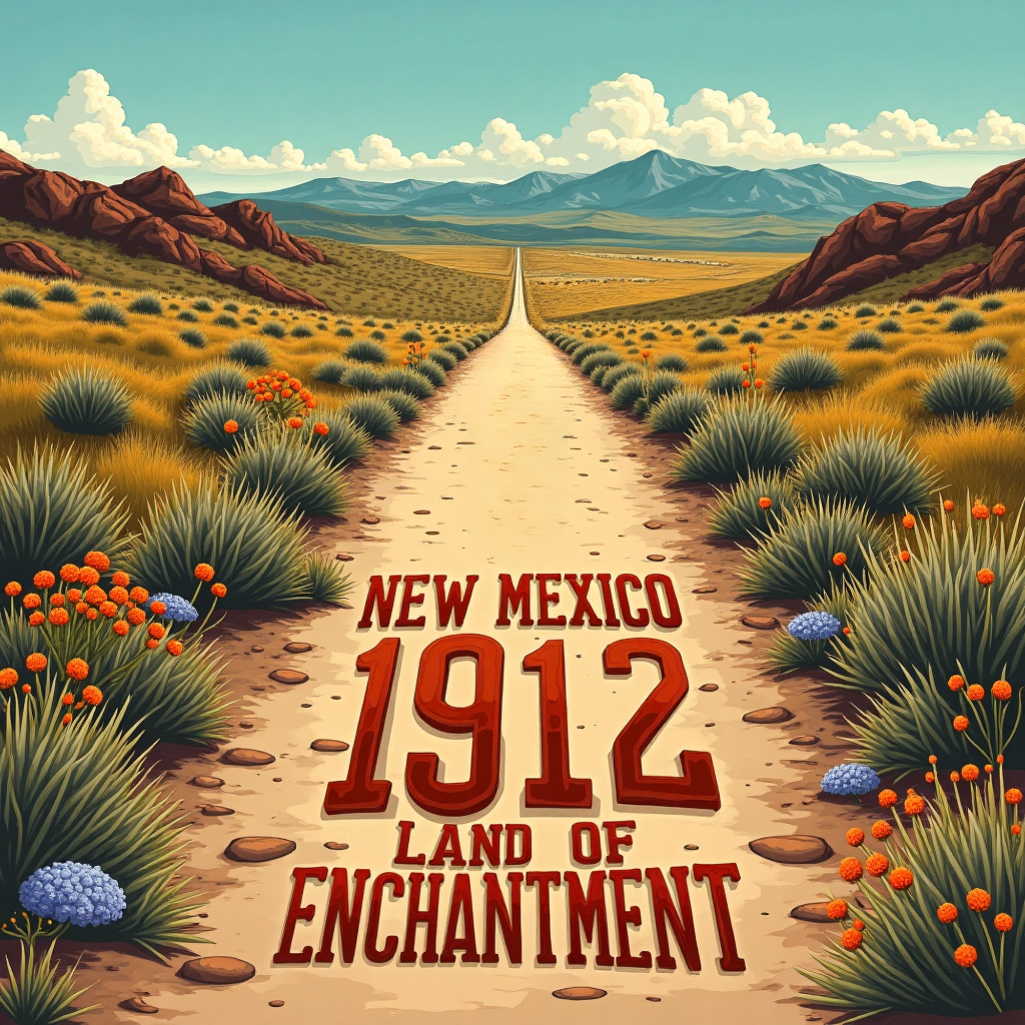 LAND OF ENCHANTMENT 1912 (TOTEBAG)