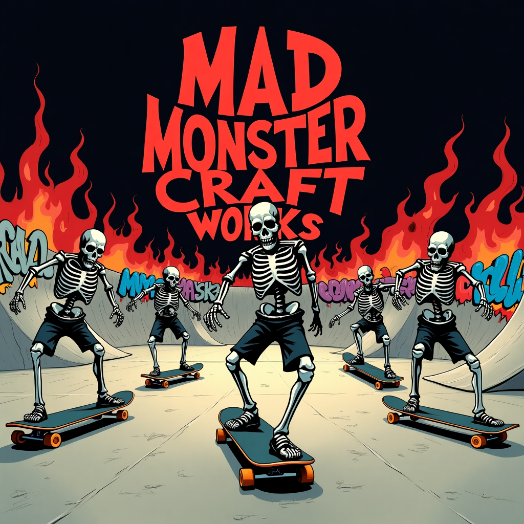 AT THE SKATE PARK (T-SHIRT)