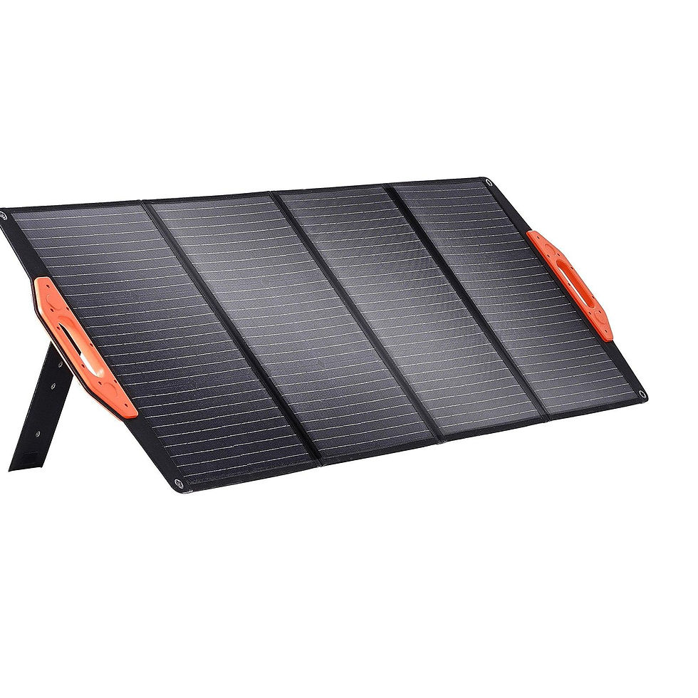 Thumbnail: VEVOR Portable Monocrystalline Solar Panel,