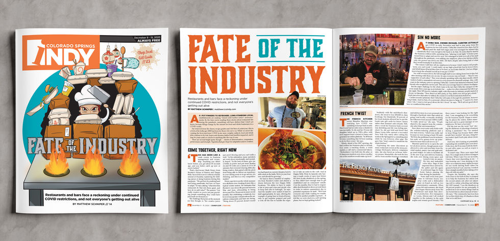 Fate of the Industry Cover Illustration and Layout