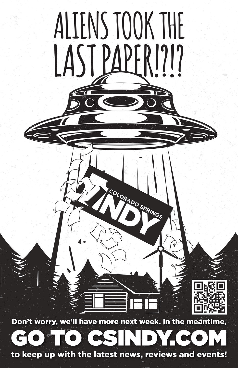 Aliens Rack Card