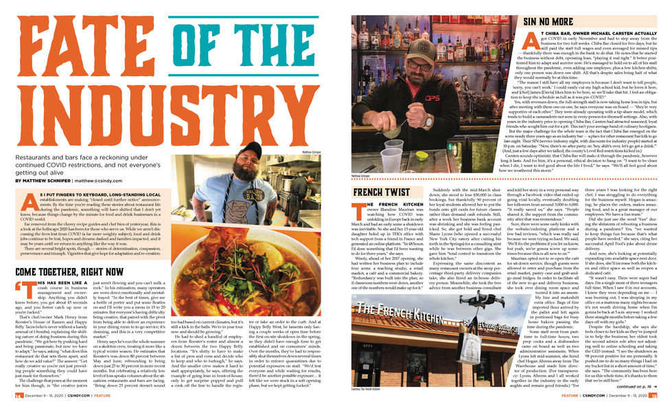Fate of the Industry Cover Spread 1