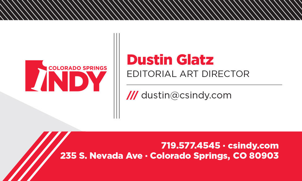 2019 Indy Business Card
