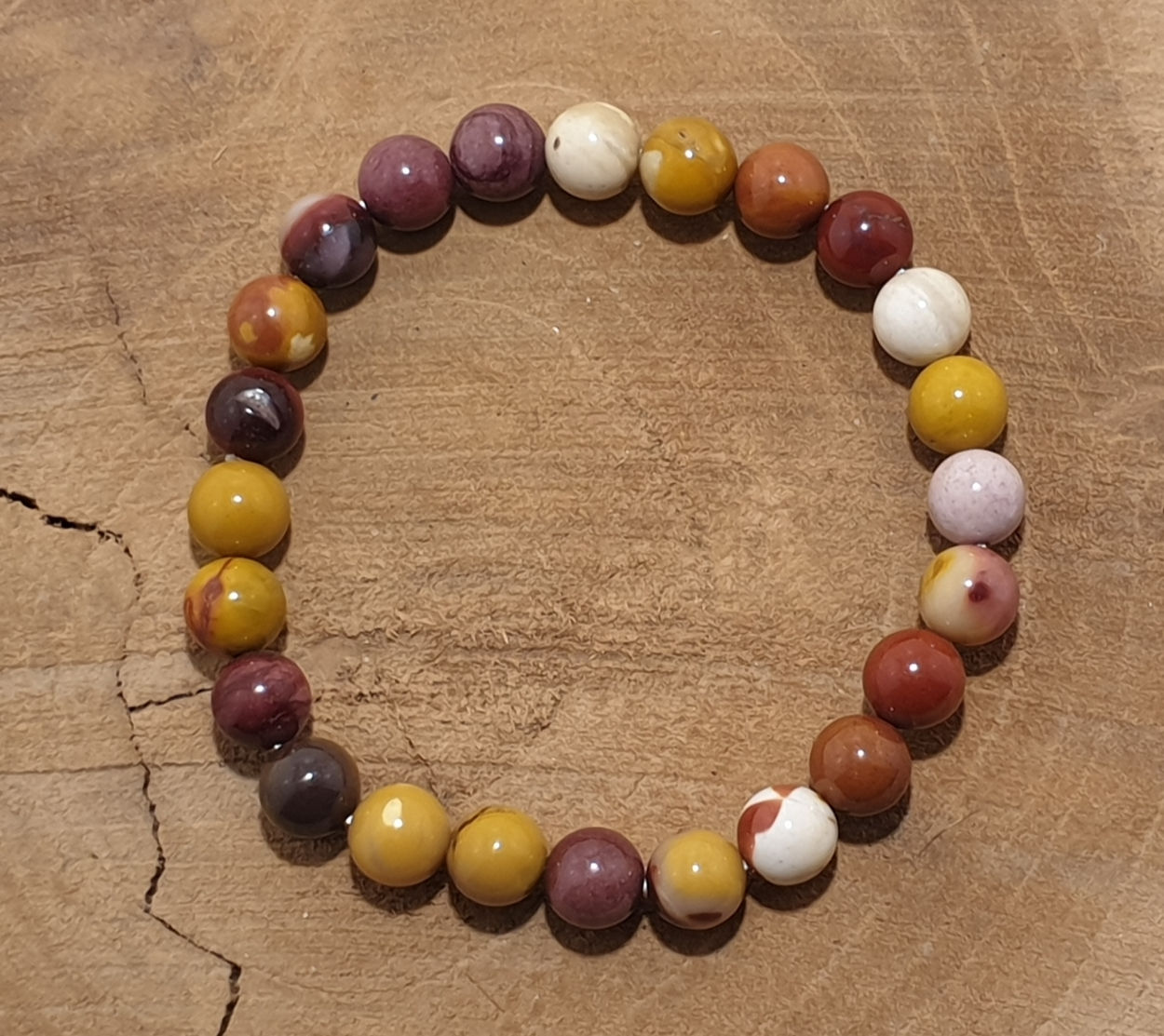 Bracelet Mokaïte 8 mm