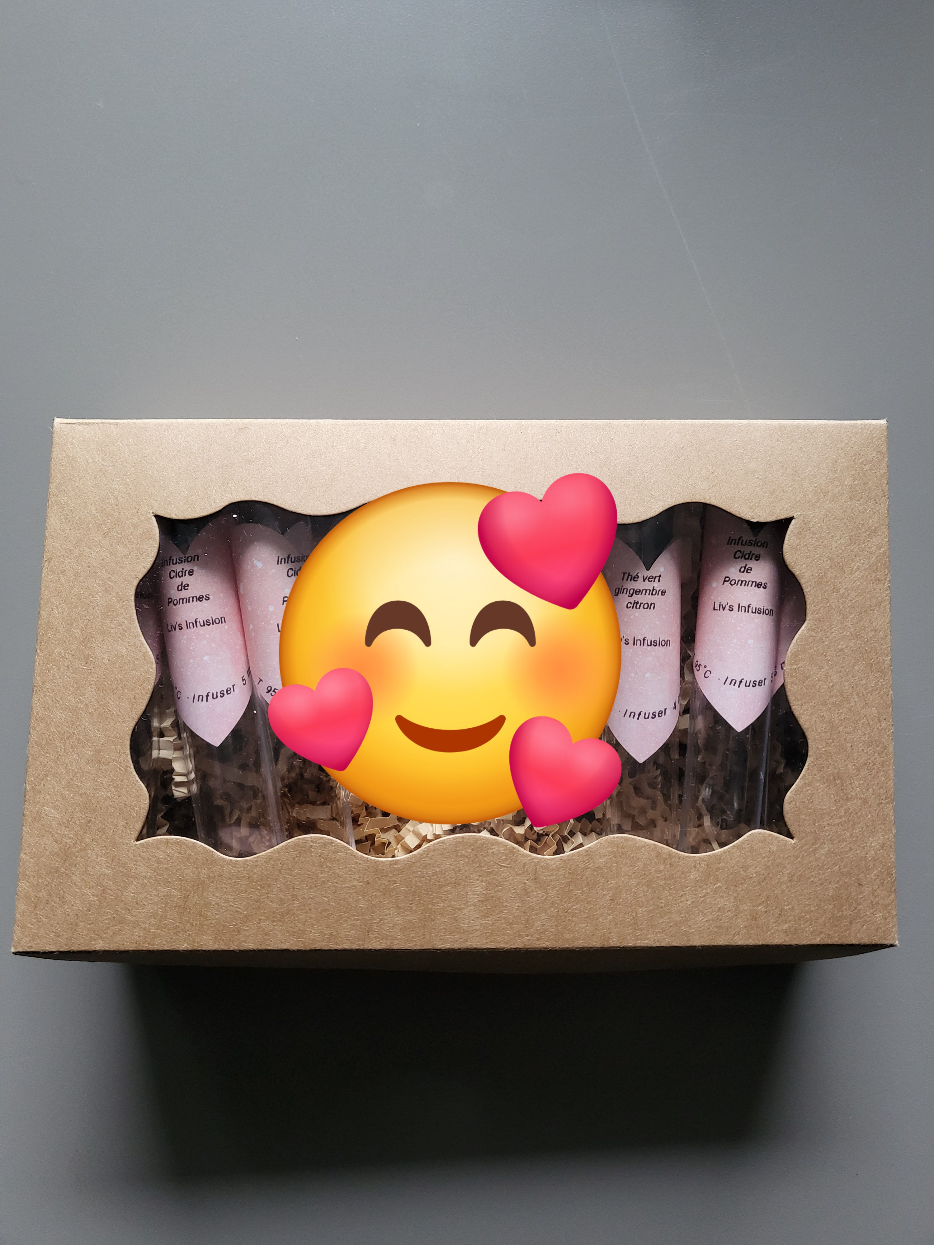 Coffret sur Mesure avec boule à thé 