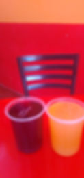 Agua de Jamaica y diferentes sabores