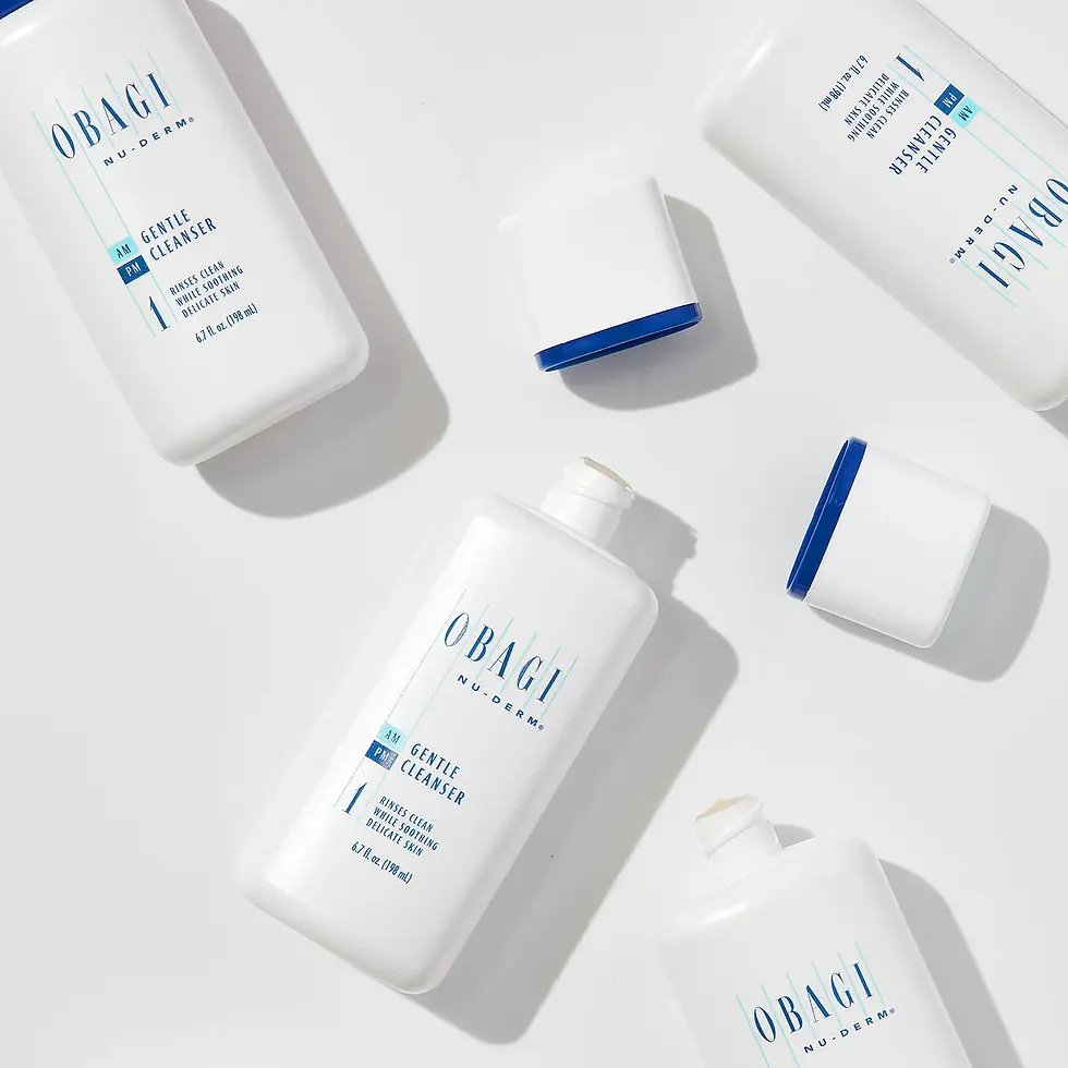 Thumbnail: Obagi Nu-Derm 1 gentle cleanser multiple product view