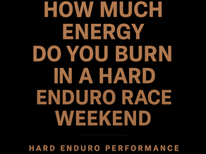 How Much Energy Do You Burn In a Hard Enduro Race Weekend (Silver Class Real‑World Case Study)