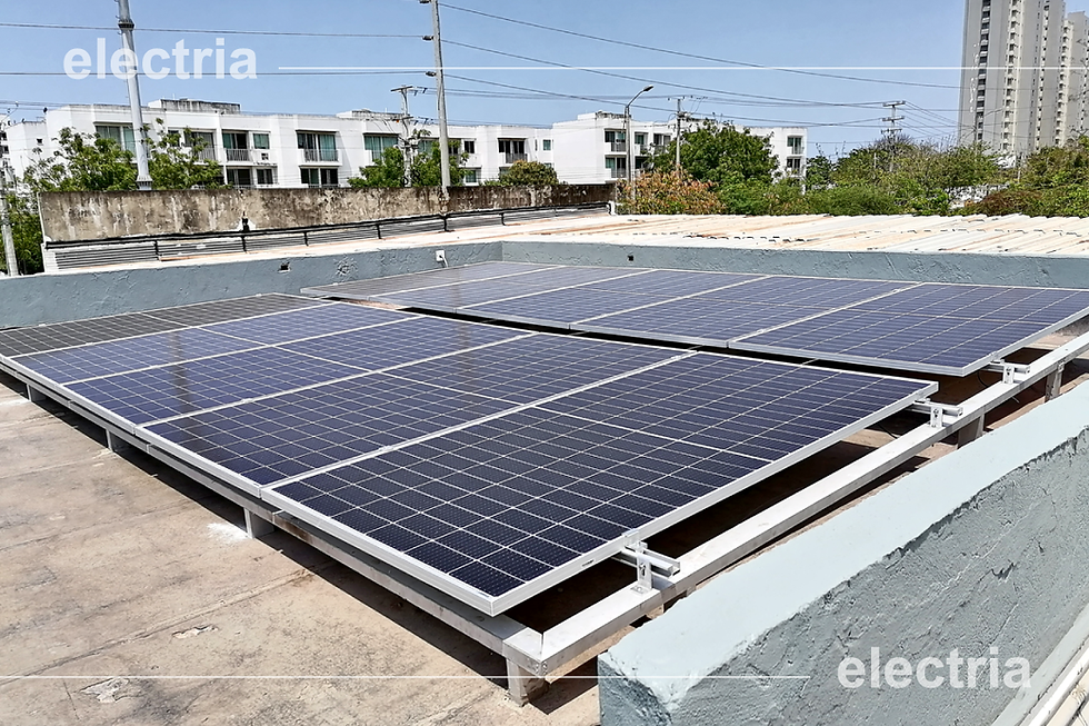 Sistema FV OffGrid en Barranquilla