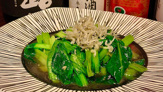 自家製青菜炒め