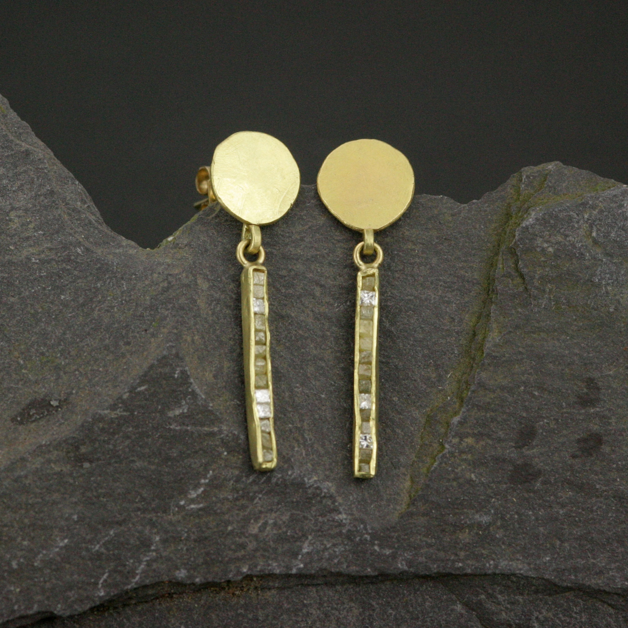 Long Diamond Dancer Earrings