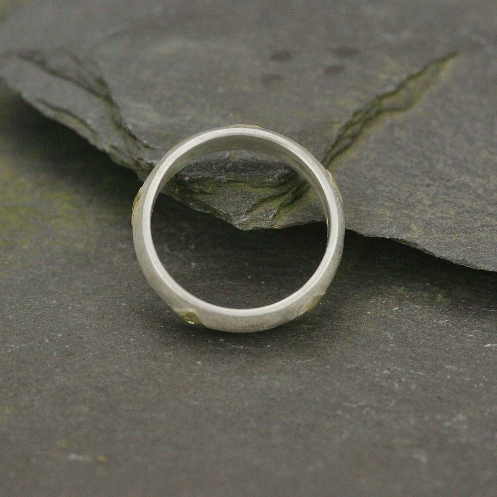 Thumbnail: Mens' Diamond Dot RIng