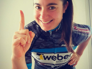 LEONARDI FESTEJÓ EN LA SEGUNDA DE LA LADIES POWER VIRTUAL CYCLING CUP