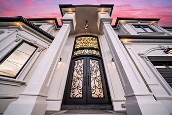 FRENCH CHATEAU ENTRANCE