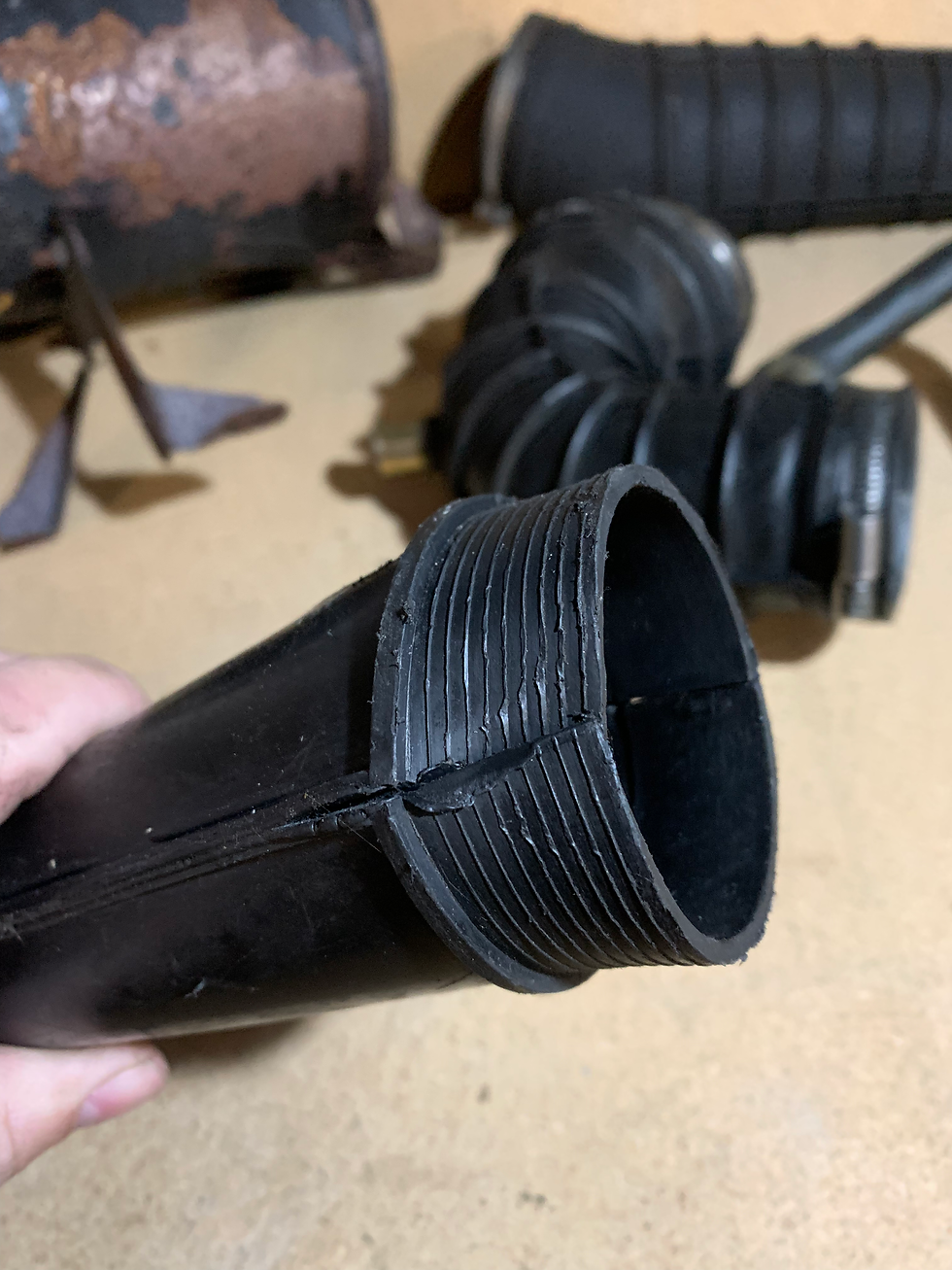 Thumbnail: Peugeot 205 GTI / CTI / 309 Airbox With Induction Hoses and Snorkel 