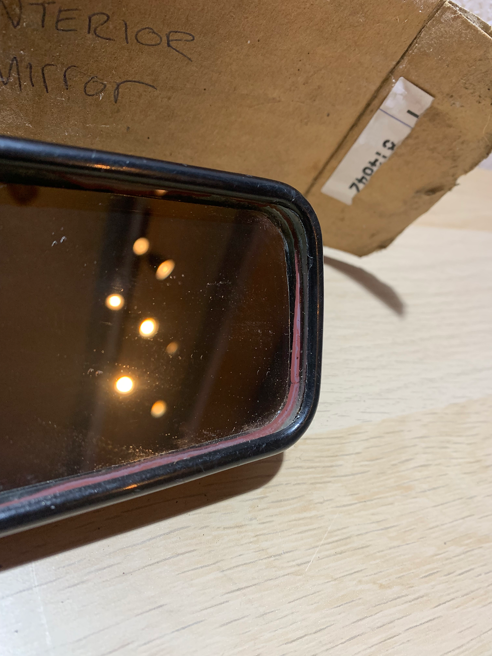 Thumbnail: Peugeot 205 Rear View Mirror + Fitting Kit , N.O.S , 8148.42 , 8149.54