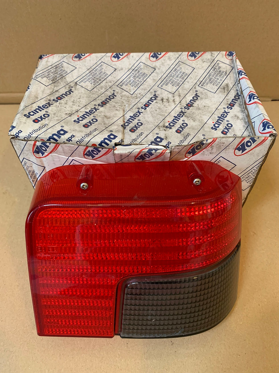 Peugeot 205 Rear Light Lense, Drivers, Phase 2, N.O.S 6352.39