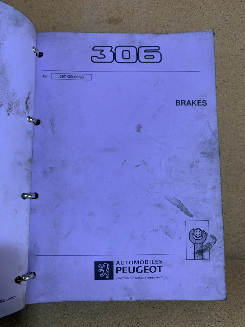 Thumbnail: Peugeot 306 Dealer Service Manuals, Various Components
