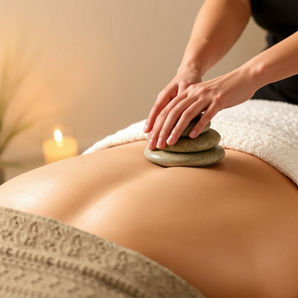 Massage aux pierres chaudes 