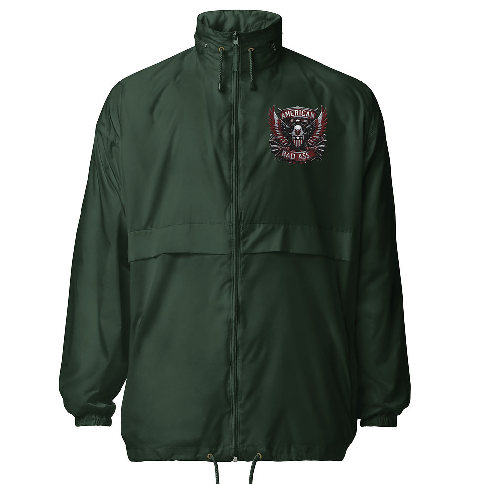 Thumbnail: American Badass Unisex windbreaker