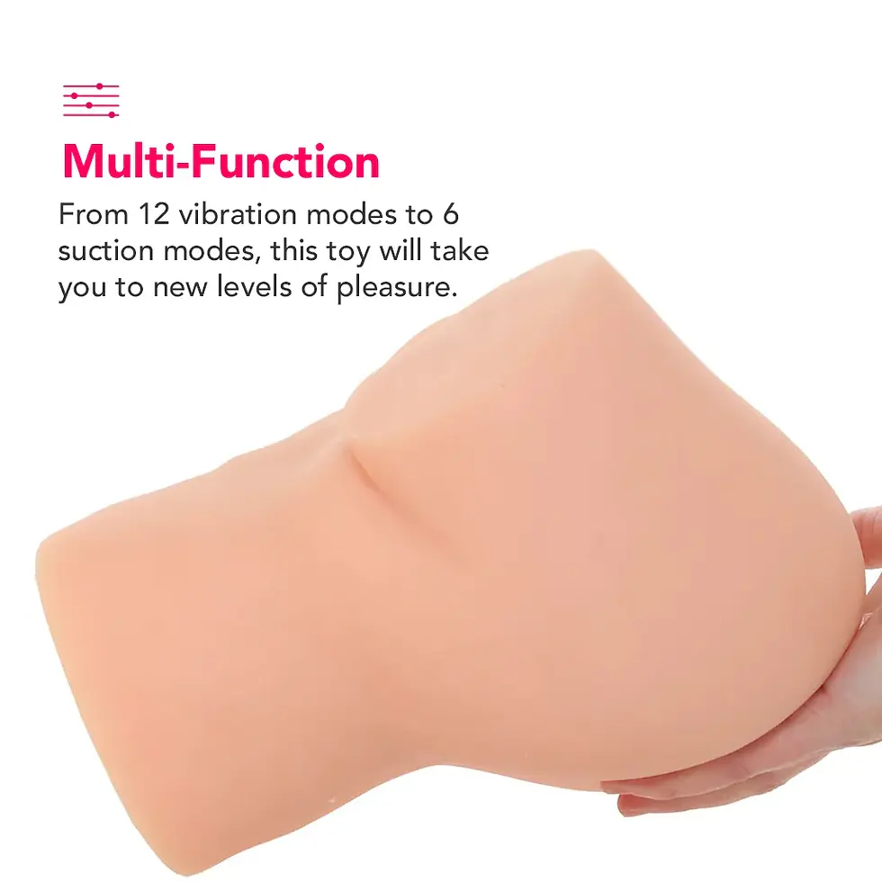 Thumbnail: PDX Elite Back That Ass Up Suction Masturbator in Light