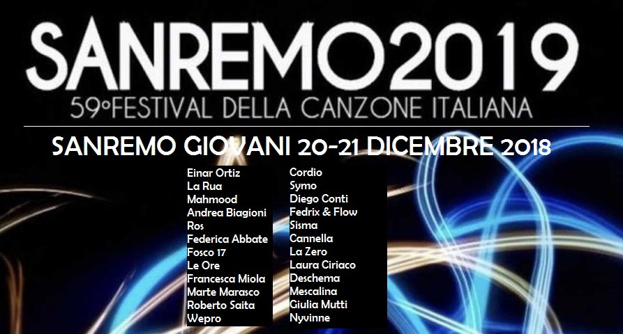 sanremo giovani