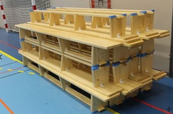Thumbnail: Wooden Gymnastics Bench with Legs, 2 m – Code 202
