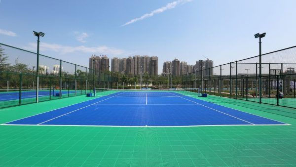 Thumbnail: Multisport Modular Floor made of polypropylene, with code FL889