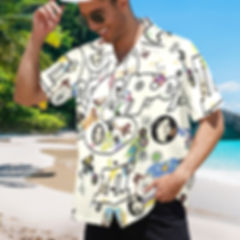 Hawaiian Shirt Led Zeppelin