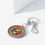 Thumbnail: Key Ring Tag. Steal your face. Grateful Dead